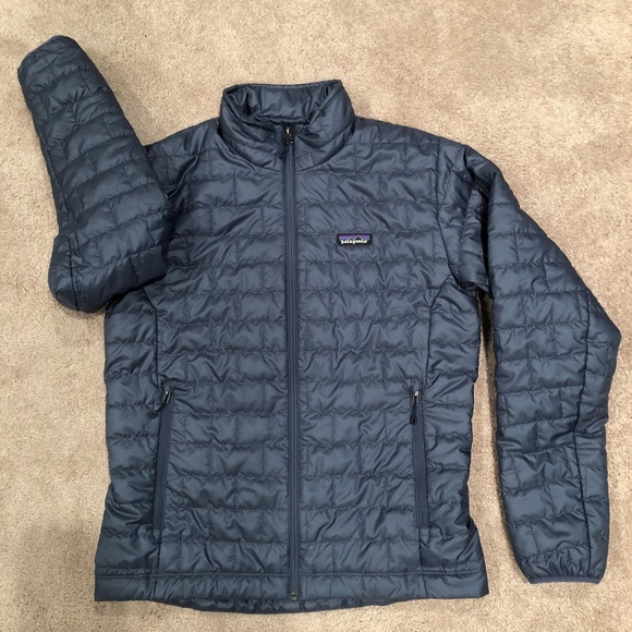 patagonia nano puff dolomite blue